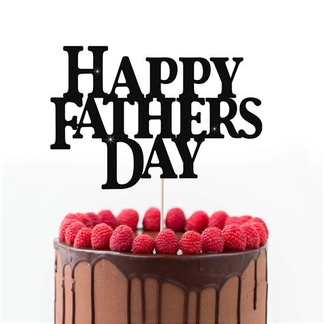Happy Fathers Day Cake Topper Printable