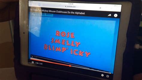 Mickey Mouse Clubhouse Title Cards From A Z ♦️♥️ Youtube