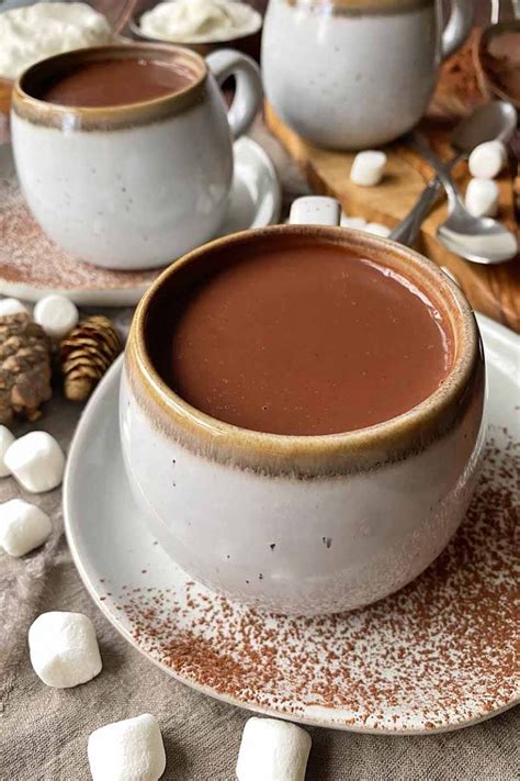 the best hot chocolate and hot cocoa recipes foodal