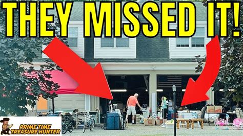 GARAGE SALE FINDS WORTH HUNDREDS! - YouTube