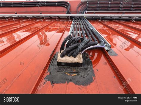 Cable Tray Outside Image And Photo Free Trial Bigstock