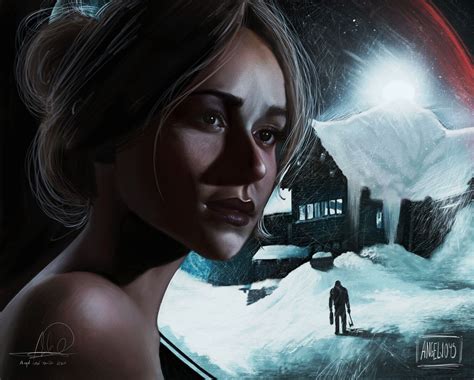 Artstation Until Dawn Sam Fan Art Ngel Y Ez D Az Angeljo