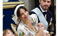 El vestido floral de Sofía de Suecia para el bautizo de su tercer hijo