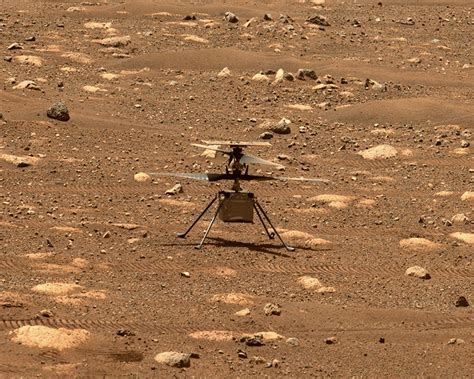 Nasas Ingenuity Helicopter Completes 8th Flight On Mars