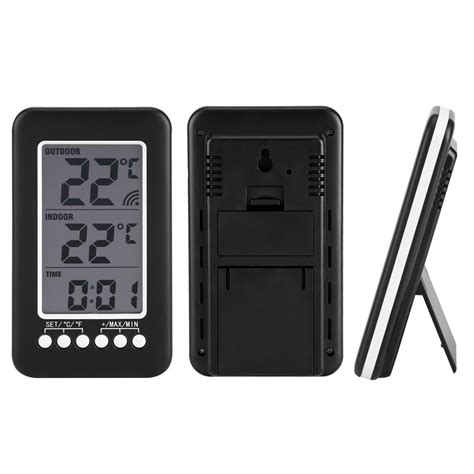 Mgaxyff Digital Wireless Thermometerindoor Outdoor Thermometerlcd