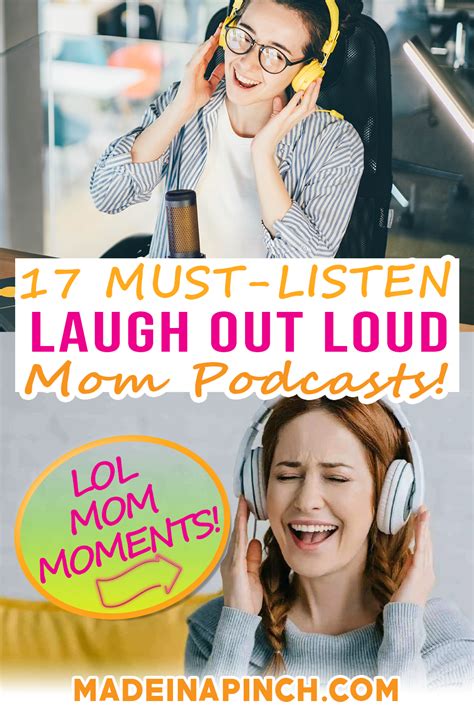 17 Laugh Out Loud Mom Podcast Options That Every Mom Needs Mom Humor