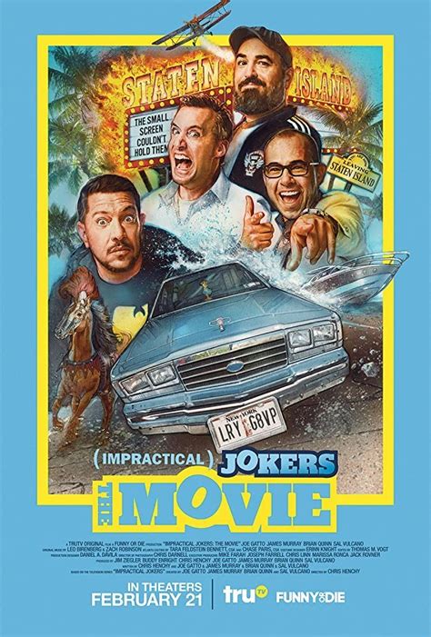 Their show is such a simple concept, but the guys' personalities and relationship with each other is. Movie Review - Impractical Jokers: The Movie (2020)