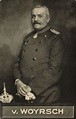 German Field Marshal Remus von Woyrsch in Uniform, Medal (1910s) WWI ...