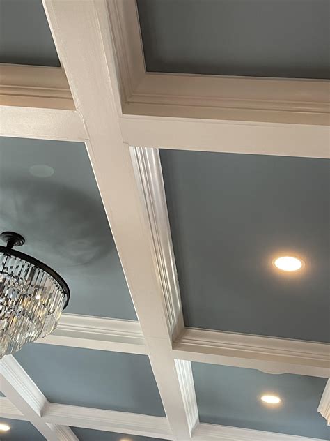 Best Way To Repair Coffered Ceiling Joints Carpentry