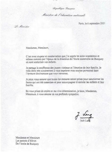 lettre d excuse d absence scolaire