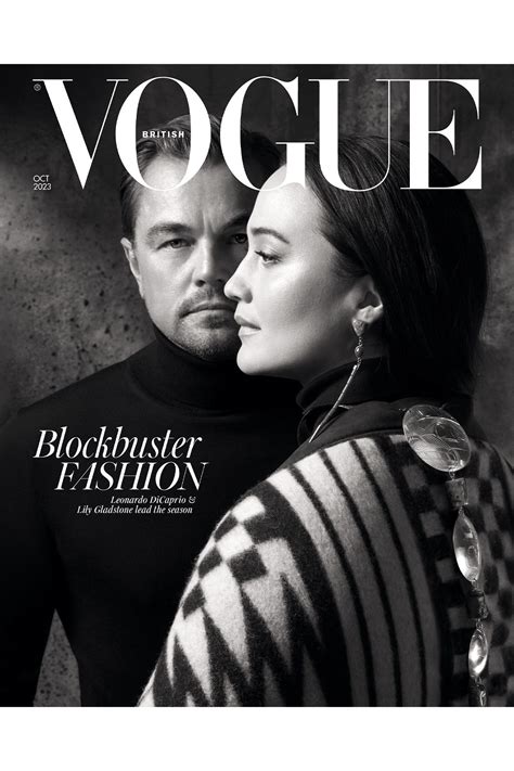 Lily Gladstone And Leonardo Dicaprio Are British Vogues October