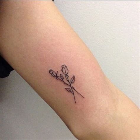 Tumblr is a place to express yourself, discover yourself, and bond over the stuff you love. rose tattoo minimal | Tumblr