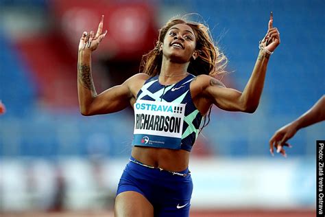 Sha Carri Richardson Beautiful Athletes Track And Field Female Athletes