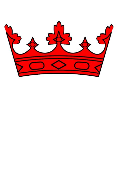 Red Crown Clip Art At Vector Clip Art Online Royalty Free