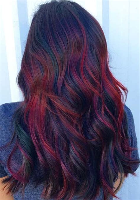 Luckily, this is an easy shade to achieve if your hair is any dark hair color and most hair colors are not as easy to achieve on dark hair. 100 Badass Red Hair Colors: Auburn, Cherry, Copper, and ...