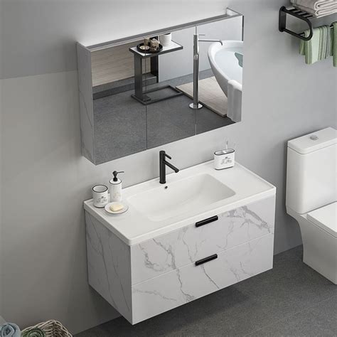 Luxury Modern 24 36 Floating Bathroom Vanity Wall Mount Single Sink