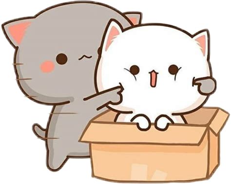 Anime Cartoon Kitten Anime Cute Kawaii Cat While Anime Dogs Often