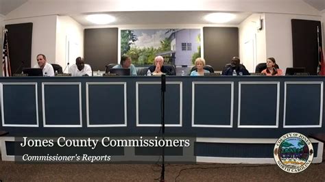 Jones County Board Of Commissioners Meeting 71519 By Jones County Nc