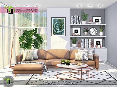 The Sims Resource Mist Living Room