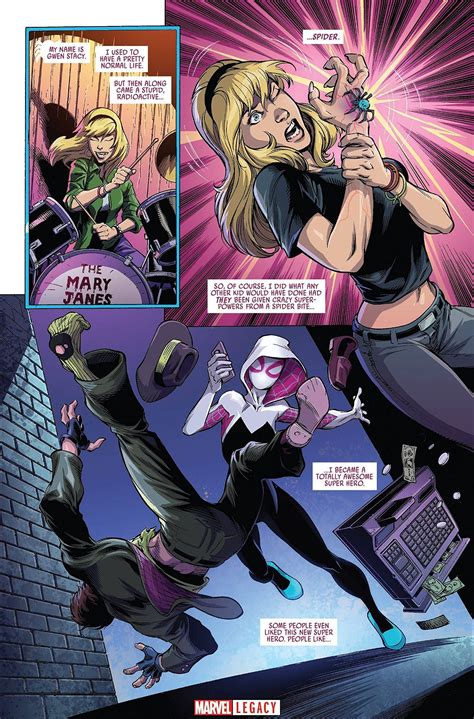 A Comic Page With An Image Of Two Women In The Background