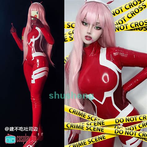 Cosplay Fm Zero Two Cosplay Costume Darling In The Franxx Klaxosaur