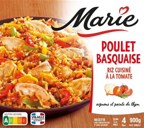 Poulet Basquaise Riz Cuisin La Tomate Marie