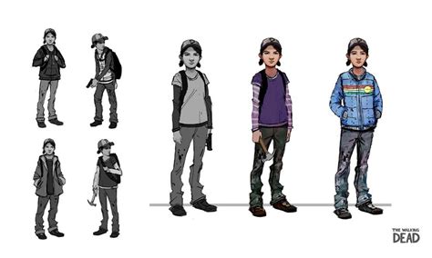 I did a lot of visualizing in my head before drawing and generally knew what i was going for, so it lacks the early super experimental. The walking dead, Walking dead game, Clementine walking dead