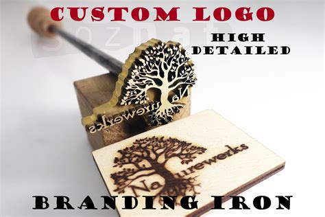 Custom Branding Iron For Wood Burning Stamp Custom Wood Brand Etsy