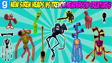 I'm trevor henderson, a freelance illustrator and comics maker who lives in toronto! NEW SIREN HEAD NPCS VS TREVOR HENDERSON CREATURES ...