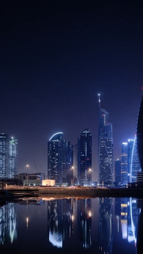 1080x1920 Dubai City Lights Iphone 7 6s 6 Plus And