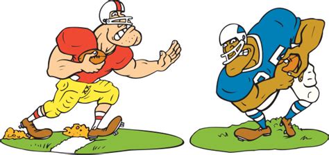 Football Players Cartoon Stock Illustration Download