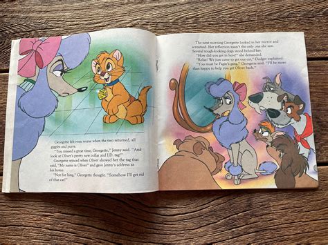 Oliver And Company Book The More The Merrier Walt Disney Etsy