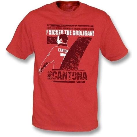 Check out our eric cantona shirt selection for the very best in unique or custom, handmade pieces from our clothing shops. Eric Cantona - I kicked the hooligan t-shirt