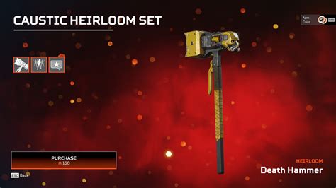 All Heirlooms In Apex Legends Dot Esports