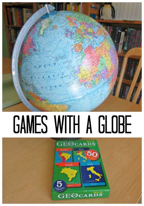 Geography Games With A Globe Geography Games Geography Activities
