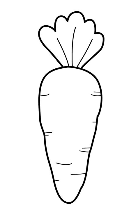 Carrot Coloring Pages For Your Little Angels Easter Bunny Crafts