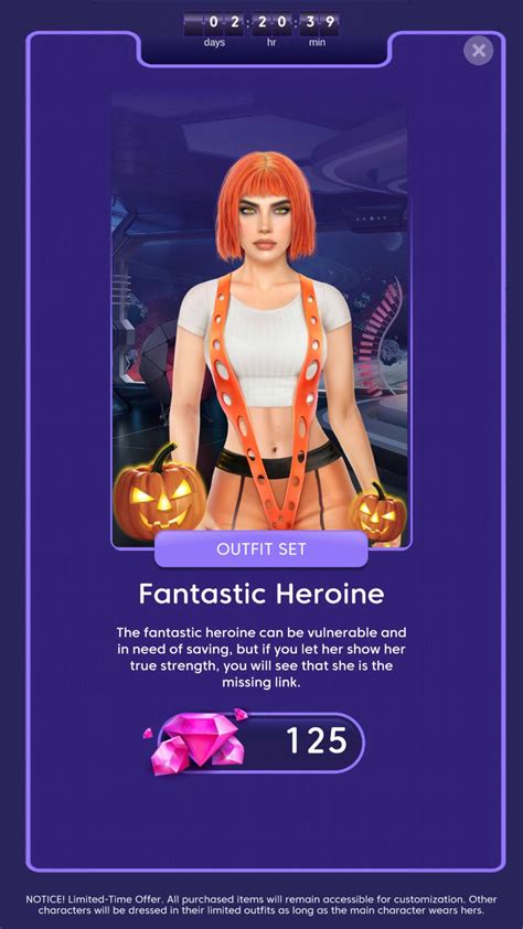Limited Time Outfits Available With Update 217 🎃😈 Rnovelsgame