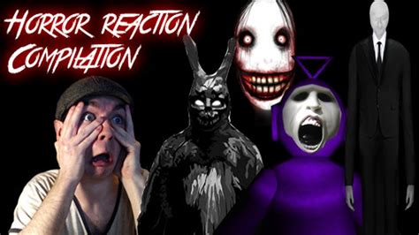 Horror Game Reaction Compilation A Collection Of The Biggest And Best