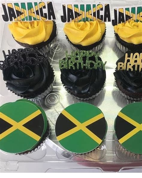 Jamaica Themed Cupcake Topper Jamaican Party Decoration Etsy In 2023 Jamaican Party Themed