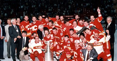 May 25 1989 Calgary Flames Win First Ever Stanley Cup Sporting News