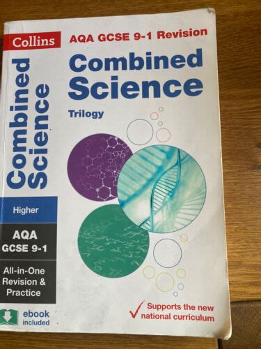 Grade 9 1 Gcse Combined Science Trilogy Higher Aqa All In One By