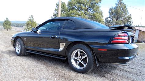 Black 1995 Ford Mustang Gt Coupe Photo Detail