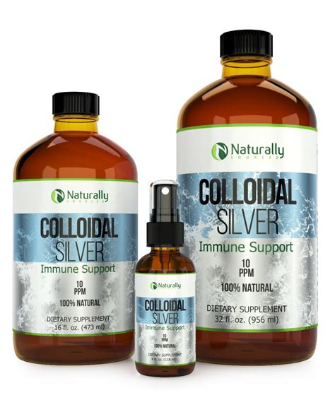 Kaiame Naturals Colloidal Silver Ionic Silver Solution 10 Ppm Large