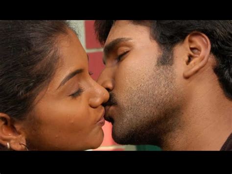 Sundeep Kishan Kissing Scene Regina Cassandra Lip Lock Photos Ra Ra Krishnayya Filmibeat