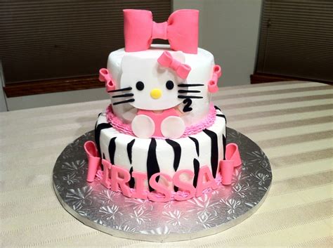 Hello Kitty Bd Cake