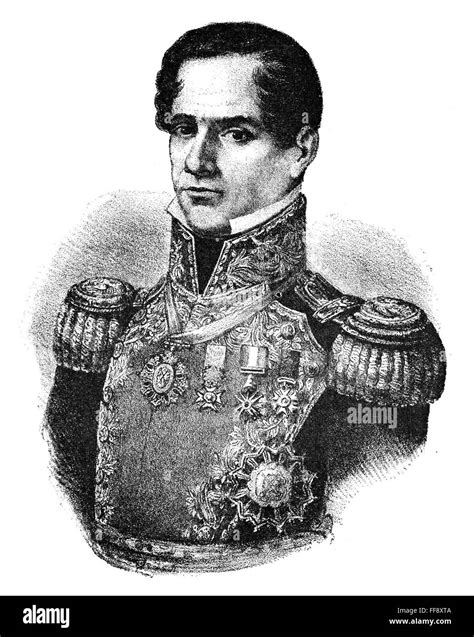 Antonio Lopez De Santa Anna N1794 1876 Mexican Soldier And