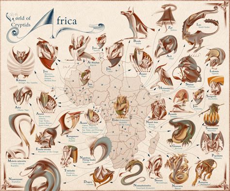 Conoce Los Mapas Que Muestran La MitologÍa De Cada PaÍs