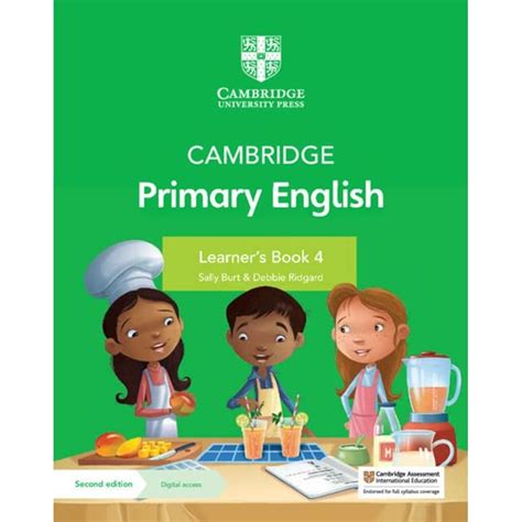 Cambridge Primary English Learners Book 4 With Digital Access 1 Year