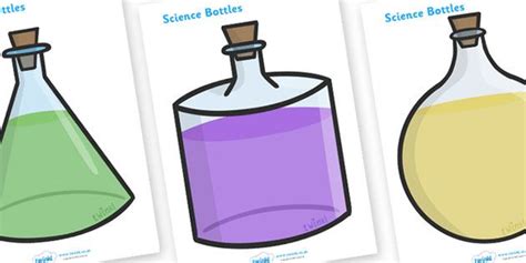 Science Lab Role Play Chemical Bottles Laboratory Scientist Science