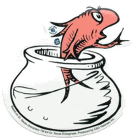 Download High Quality Dr Seuss Clipart Fish Transparent Png Images